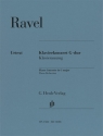 Klavierkonzert G-Dur 2 Klaviere zu vier H�nden Klavierauszug