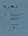 Klaviersonate a-moll op. 42 D 845 f�r Klavier zu zwei H�nden
