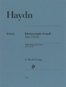 Klaviersonate h-moll  Hob.XVI:32 f�r Klavier