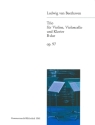 KLAVIERTRIO B-DUR OP.97 f�r Violine, Violoncello und Klavier