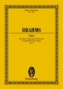 Klaviertrio H-Dur op.8 f�r Klaviertrio Studienpartitur