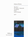 Klaviertrio H-Dur op.8 in der zweiten Fassung f�r Violine, Violoncello und Klavier Stimmen