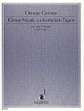 Kleine Musik zu festlichen Tagen f�r 3 Violinen Partitur und Stimmen