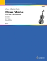 Kleine St�cke f�r 2 Violinen Spielpartitur