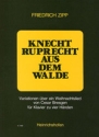 Knecht Ruprecht aus dem Walde f�r Klavier zu 4 H�nden