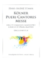 K�lner Pueri Cantores Messe f�r gem Chor und Orgel (Klavier) Partitur