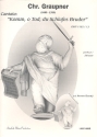 Komm o Tod du Schlafes Bruder GWV1165/13 f�r Soli, gem Chor und Bc Partitur