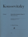 Kontrabasskonzert op. 3 f�r Kontrabass und Orchester Klavierauszug mit Solo-Stimme