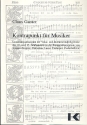 Kontrapunkt f�r Musiker Gestaltungsprinzipien der Vokal- und Instrumentalpolyphonie des 16. und 17. Jhd. in der Kompositionspraxis von Josquin-Desprez, Palestrina, Lasso, Froberger, Pachelbel u.a.