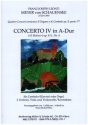 Konzert A-Dur op.8,1 Nr.4 (Il Molino) f�r Klavier (Cembalo/Orgel) und Streicher Partitur