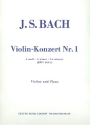 Konzert a-Moll Nr.1 BWV1041 f�r Violine und Streicher f�r Violine und Klavier