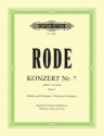 Konzert a-Moll Nr.7 f�r Violine und Orchester f�r Violine und Klavier