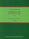 Konzert a-moll Nr.7 RV497 f�r Fagott, Streichorchester und Cembalo f�r Fagott und Klavier