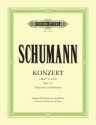 Konzert a-Moll op.129 f�r Violoncello und Orchester f�r Violoncello und Klavier
