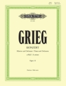Konzert a-Moll op.16 f�r Klavier und Orchester Partitur