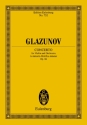 Konzert a-Moll op.82 f�r Violine und Orchester Studienpartitur