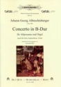 Konzert B-Dur f�r Altposaune und Streicher f�r Altposaune (Horn, Englischhorn, Viola) und Orgel