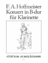 Konzert B-Dur f�r Klarinette und Orchester f�r Klarinette und Klavier