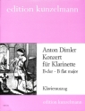 Konzert B-Dur f�r Klarinette und Orchester Klavierauszug