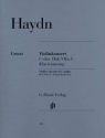 Konzert C-Dur Hob.VIIa:1 f�r Violine und Orchester Klavierauszug mit Solostimme