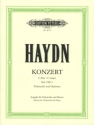 Konzert C-Dur Hob.VIIb:1 f�r Violoncello und Orchester f�r Violoncello und Klavier