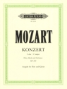 Konzert C-Dur KV299 f�r Fl�te, Harfe und Orchester f�r Fl�te, Harfe und Klavier