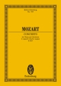 Konzert C-Dur KV467 f�r Klavier und Orchester Studienpartitur