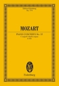 Konzert C-Dur KV503 f�r Klavier und Orchester Studienpartitur