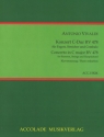Konzert C-Dur Nr.3 RV478 f�r Fagott, Streichorchester und Cembalo f�r Fagott und Klavier