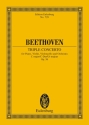 Konzert C-Dur op.56 f�r Violine, Violoncello, Klavier und Orchester Studienpartitur