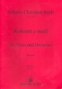 Konzert c-moll f�r Viola und Orchester Partitur