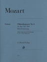 Konzert D-Dur KV314 f�r Fl�te und Orchester f�r Fl�te und Klavier
