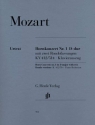 Konzert D-Dur Nr.1 KV412 f�r Horn und Orchester f�r Horn und Klavier (mit Stimmen f�r Horn in F und D)