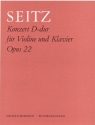 Konzert D-Dur Nr.2 op.22 f�r Violine und Klavier