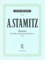 Konzert D-Dur Nr.4 f�r Viola und Orchester f�r Viola und Klavier