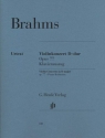 Konzert D-Dur op.77 f�r Violine und Orchester f�r Violine und Klavier
