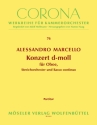 Konzert d-Moll f�r Oboe, Streicher und Bc Partitur
