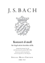 Konzert d-Moll f�r Orgel solo und Streicher ad libitum Orgelstimme