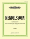 Konzert d-Moll f�r Violine und Streicher f�r Violine und Klavier