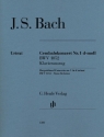 Konzert d-Moll Nr.1 BWV1052 f�r Cembalo und Streichorchester f�r 2 Klaviere zu 4 H�nden Klavierauszug