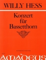 Konzert d-moll op.116 f�r Bassetthorn und Orchester f�r Bassetthorn und Klavier