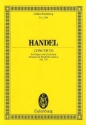Konzert d-Moll op.7,4 f�r Orgel und Orchester Studienpartitur