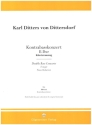 Konzert E-Dur f�r Kontrabass und Orchester Klavierauszug