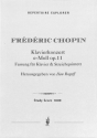 Konzert e-Moll Nr.1 op.11 f�r Klavier und Orchester f�r Klavier, 2 Violinen, Viola, Violoncello und Kontrabass Studienpartitur