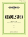 Konzert e-Moll op.64 f�r Violine und Orchester f�r Violine und Klavier