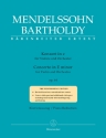 Konzert e-Moll op.64 f�r Violine und Orchester (Sp�tfassung) f�r Violine und Klavier