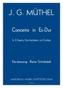 Konzert Es-Dur f�r 2 Fagotte, Streichorchester und Cembalo f�r 2 Fagotte und Klavier Partitur und Stimmen