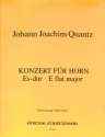 Konzert Es-Dur f�r Horn und Orchester f�r Horn und Klavier
