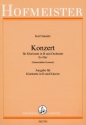 Konzert Es-Dur f�r Klarinette und Orchester f�r Klarinette und Klavier