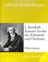 Konzert Es-Dur f�r Klarinette und Orchester Klavierauszug